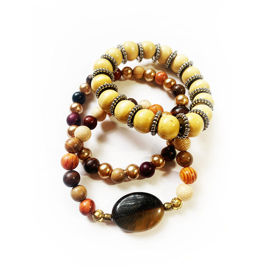 Earthy Bracelet Set