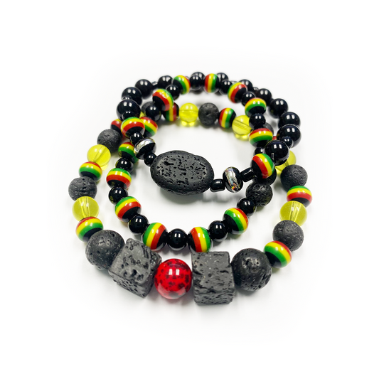 Rasta Bracelet Set